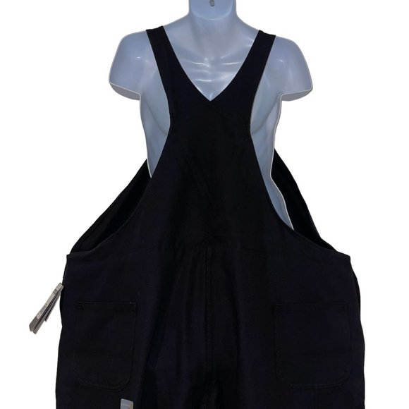 NWT Carhartt Duck Bib Overall Mens 48 30 Flame Resistant Heavyweight Quilt Lined - Picture 7 of 11